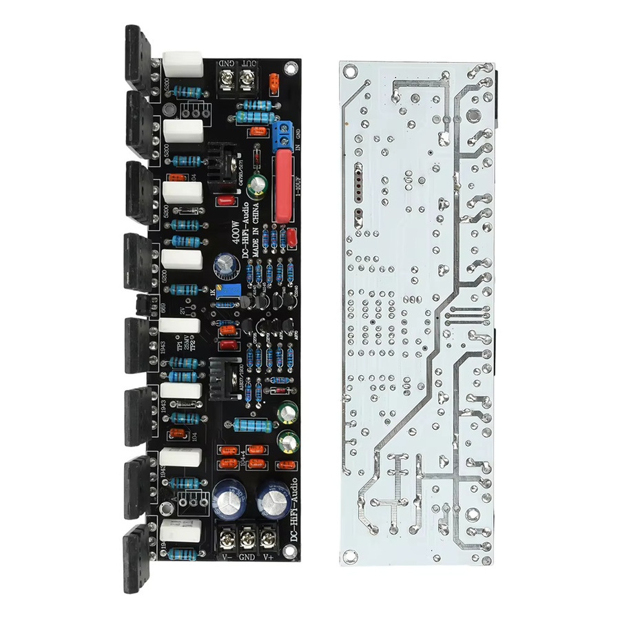 diymore Audio-Verstärkermodul 400W Einkanal-Leistungsverstärker Schwarz - Bild 3