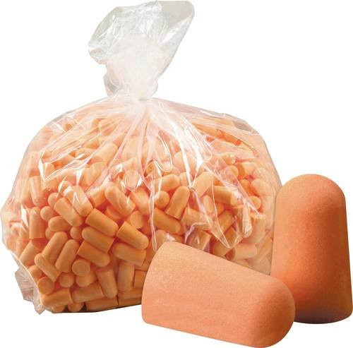 3M 1100R Gehörschutzstöpsel Nachfüllpackung, Einweg Gehörschutz mit 35 dB Dämmung, Orange, 2000 Paar - Bild 1