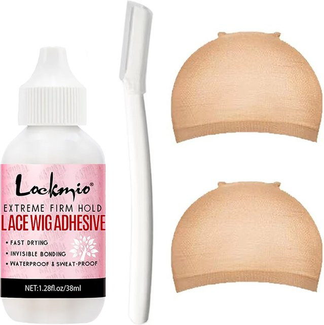 lockmio Perückenkleber, 38 ml, wasserdicht, Hautfarbe - Bild 1