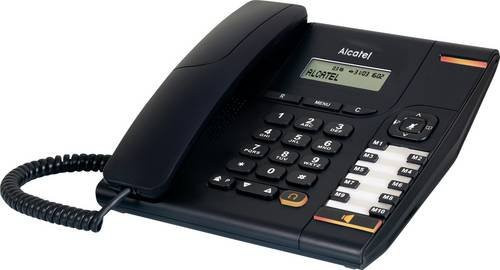 Alcatel Temporis 580 Schnurgebundenes Telefon in Schwarz mit Rufnummernanzeige, Freisprecheinrichtung und Headsetanschluss - Bild 1