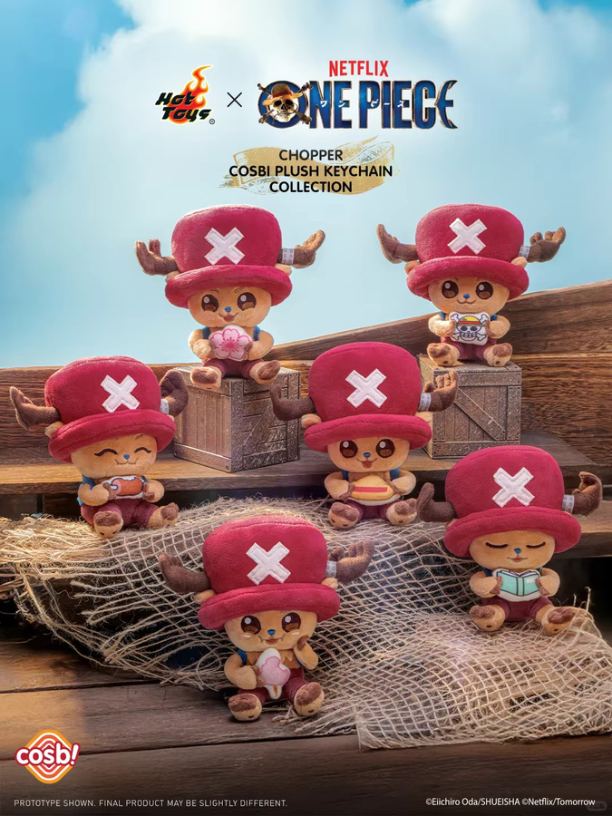 Hot Toys One Piece Chopper Cosbi, Plüschpuppe, Blind Box Anhänger - Bild 2