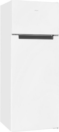 Exquisit Kühl-Gefrierkombination KGC270-45-040D in Weiss, Standgerät mit B/H/T: 54,5 x 142,6 x 55,5 cm