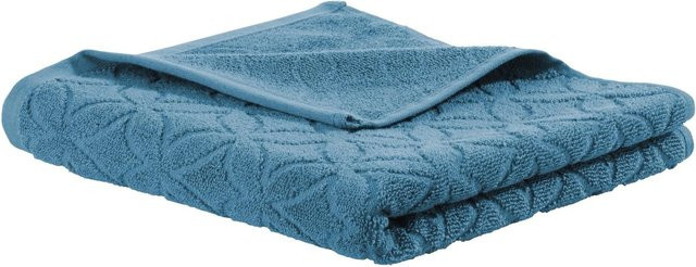 Modern Living Handtuch Naime aus Baumwolle in Petrol, Breite: 50 cm, Länge: 100 cm - Bild 1
