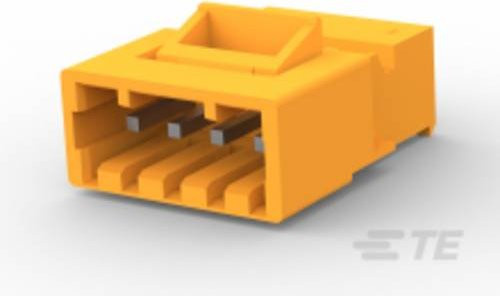 TE Connectivity Steckverbinder 3-641435-4 in Orange - Bild 1
