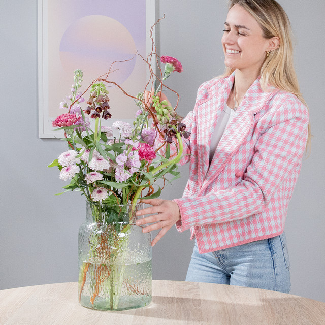 BLUME2000 Blumenbox Pastel Spring Arrangement multicolour purple - Bild 1