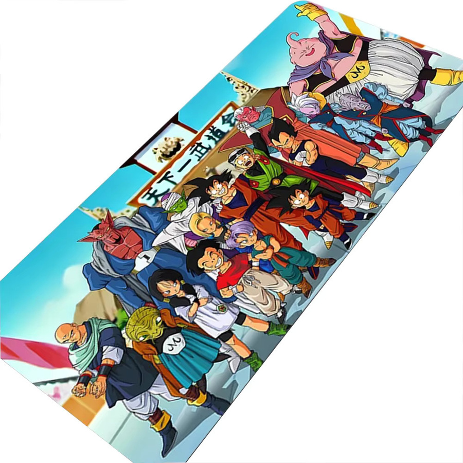Bandai Dragon Ball Z Gaming-Mauspad XXL Schreibtischunterlage Schwarz Multicolour - Bild 2