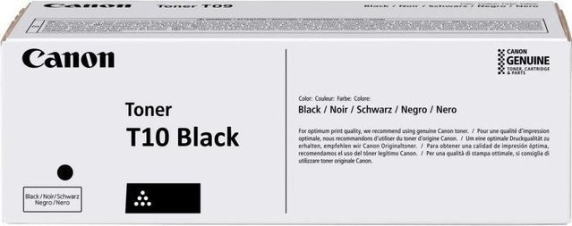 Canon T10 Original Tonerpatrone Schwarz für imageRUNNER C1533iF, C1538iF, i-SENSYS X C1533P, X C1538P - Bild 1