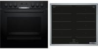 Bosch Herdset HND619LA61 mit Induktion in Schwarz - Bild 1