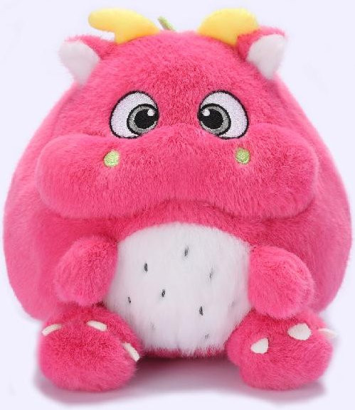 Yiran toy Drachenfrucht Dinosaurier Plüschtier, 18cm, ab 14 Jahren - Bild 1