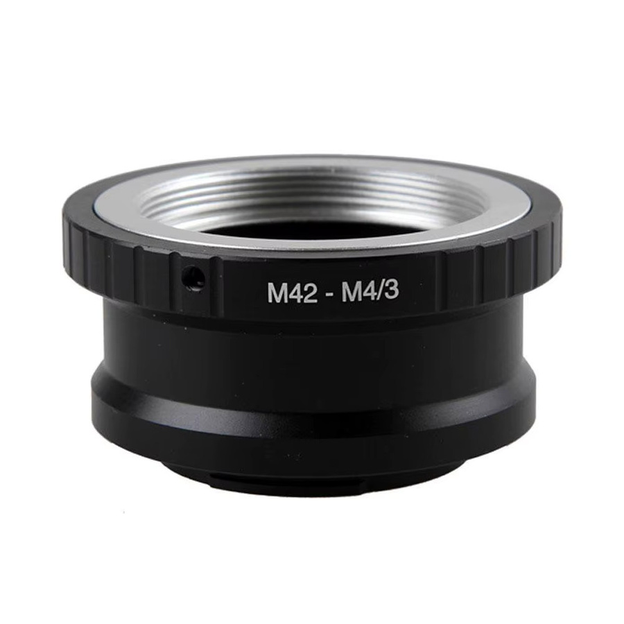 Objektivadapter Takumar M42 auf Micro Four Thirds M4/3 in Schwarz - Bild 2