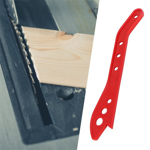 WALFRONT Sicherheits-Schubstock aus rotem Holz für Tischlerei und Arbeitsklingenfräse - Bild 1