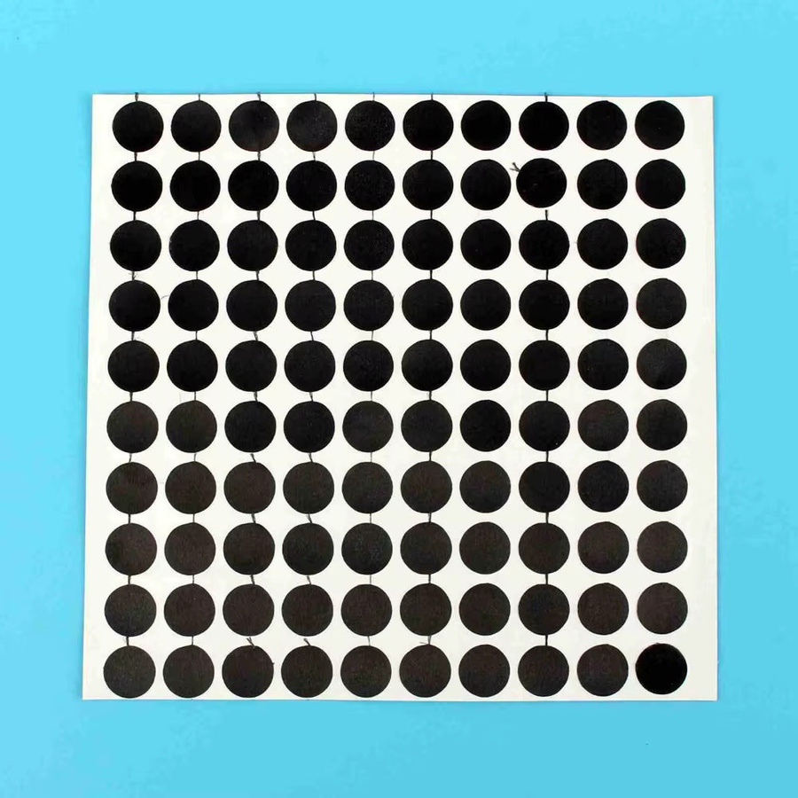 Set aus 115 Billard Marker Spots in Schwarz mit 35mm und 10mm Aufklebern für das Billardtuch - Bild 3