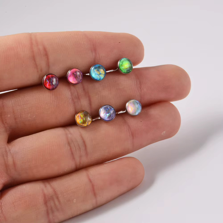 Dreamlee Zungenpiercing Barbell, Edelstahl, Silber, Kristall, Damen - Bild 2