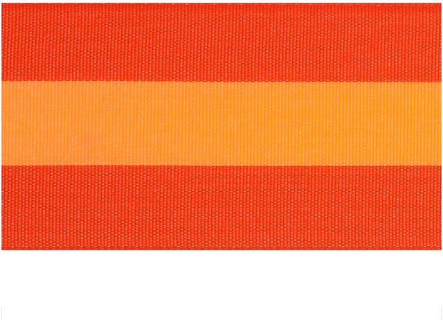 Rico Design Paper Poetry Webband Streifen in Rot und Neon Rot, Breite: 5,8 cm, Länge: 3 m - Bild 1