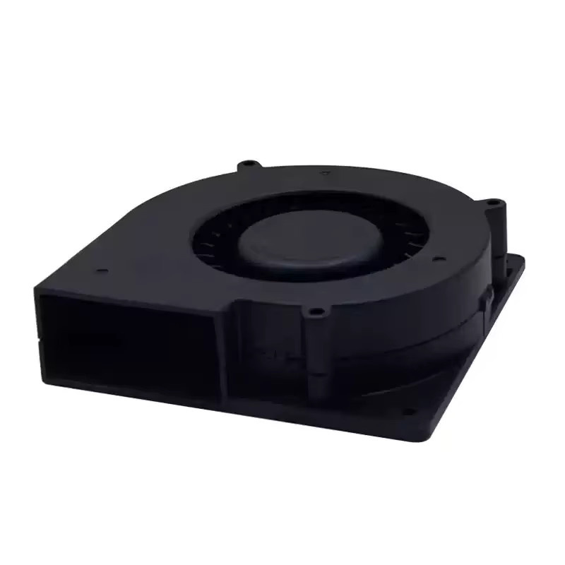 ADDA AB1224XB-Y01 DC Bürstenloser Zentrifugalgebläse-Lüfter mit Doppelkugellager in Schwarz - Bild 3