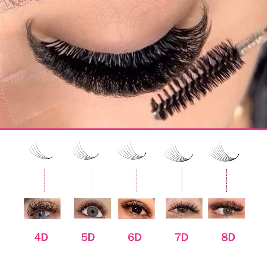 lashprofessor Fächerwimpern, Black, Unisex - Bild 5