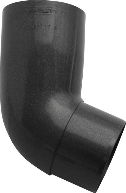 Marley Rohrbogen 67° DN 75 Anthrazit-Metallic - Bild 1