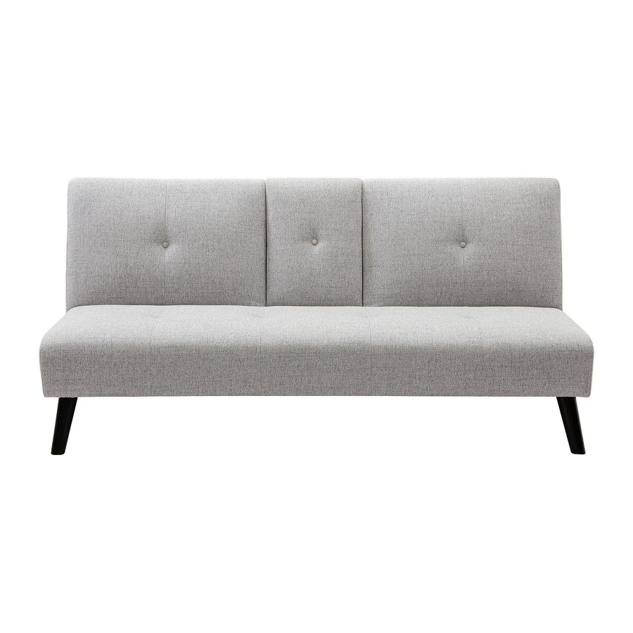 Closipa Schlafsofa Click-Clack in Lichtgrau mit Stoffbezug, Breite: 182 cm - Bild 2