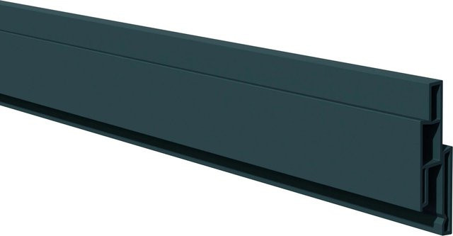 T & J Steckzaun-Dekorleiste Lightline Anthrazit B: 17 mm, H: 25 mm - Bild 1