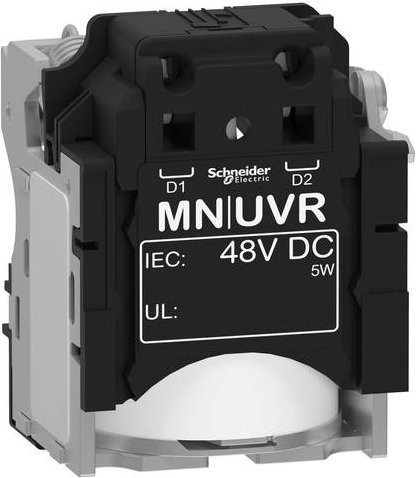 Schneider Electric LV429412 Unterspannungsauslöser in Schwarz - Bild 1