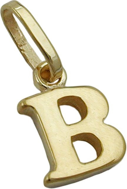 Gallay Anhänger Buchstabe B, 375 Gold, 8x6mm, Unisex - Bild 1