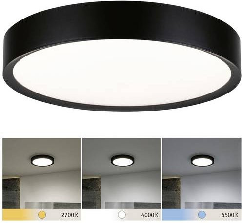 Paulmann Tega LED-Deckenleuchte Schwarz Matt mit 22,5 W - Bild 1