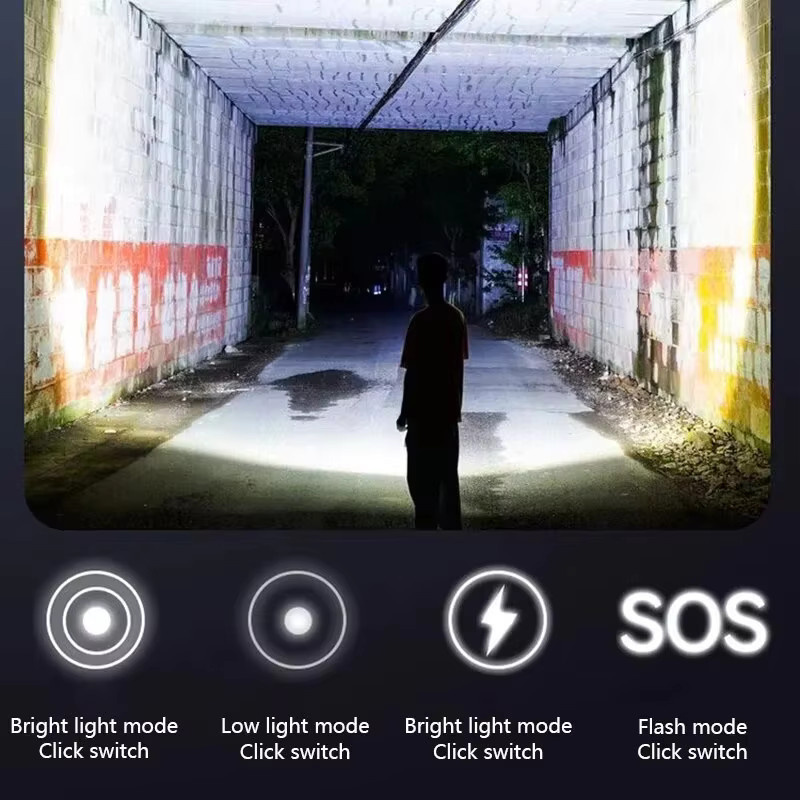 STAARICC COB-Schlüsselanhänger-Arbeitsleuchte mit zwei LED-Lichtquellen, wiederaufladbar, Schwarz - Bild 2