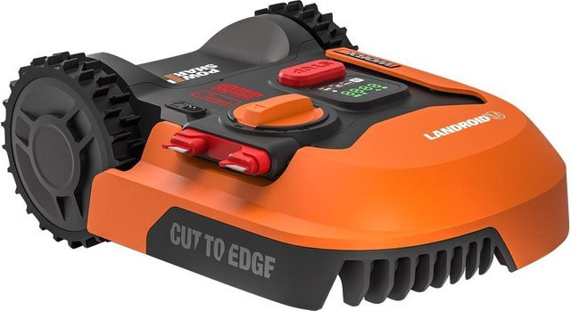 Worx Landroid M Akkurasenmäher WR141E in Orange für Gartenflächen bis 500 qm mit Worx PowerShare - Bild 1