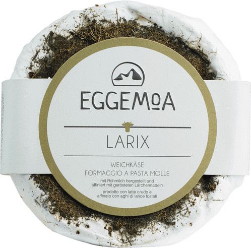 Eggemoa Larix Weichkäse aus Kuhrohmilch mit Lärchennadeln 250 g - Bild 1