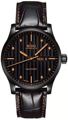 Mido Armbanduhr, Automatik, Edelstahl, Schwarz, Herren - Bild 1