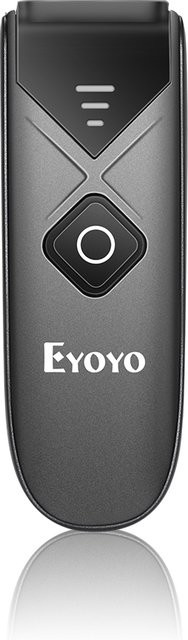 Eyoyo 2D Barcode-Scanner Schwarz – Drahtloser Bluetooth und 2,4g sowie USB-C Barcode-Leser für 1D, QR und PDF417, kompatibel mit iPad, iPhone, Android Tablets und PC - Bild 1