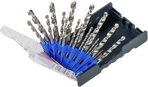 kwb HSS Metall-Spiralbohrer-Set 19-teilig in der PWRBOX aus Edelstahl - Bild 1