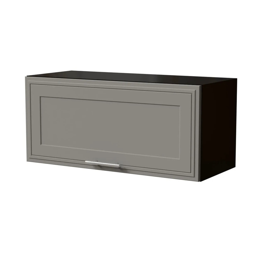 Feldmann-Wohnen Klapphängeschrank Salo W4B/80 in Schwarz und Dust Grey Matt mit Blum Aventos Klappenbeschlag, B/T/H: 80 x 34,4 x 36 cm - Bild 2
