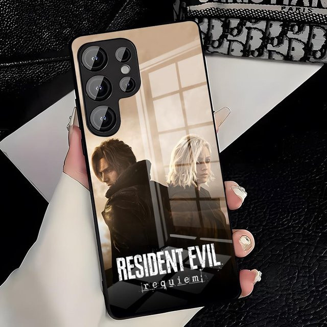 Resident Evil Umbrella Handyhülle mit Glasabdeckung für Samsung Galaxy S26 S25 Plus S23 FE S22 Ultra S21 Plus S21 Ultra S20 S20 Plus in Multicolour - Bild 1