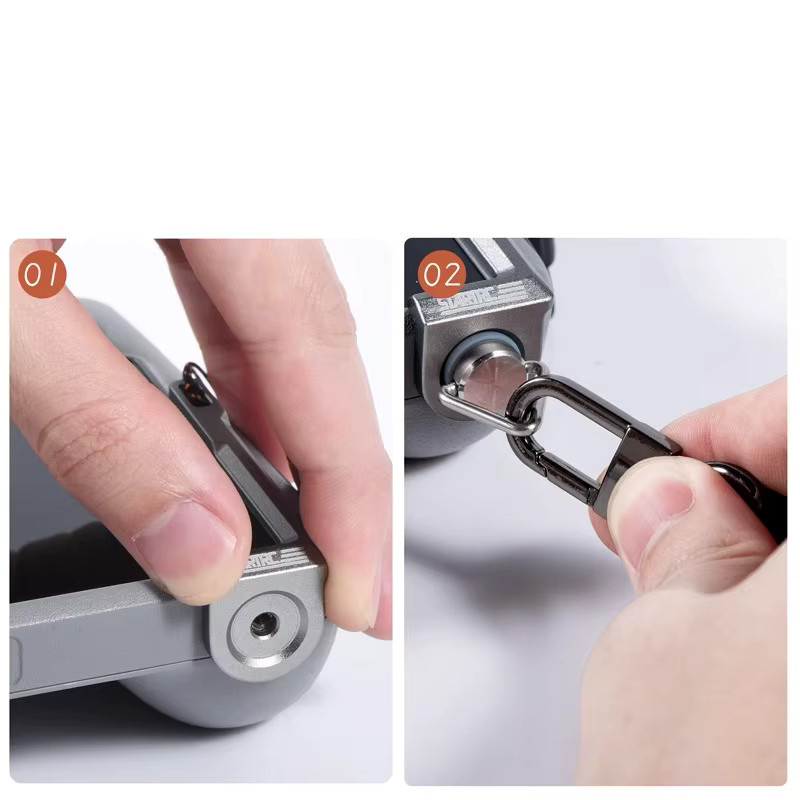 DJI Umhängeband Lanyard für DJI RC Pro und RC 2 Controller in Schwarz - Bild 3