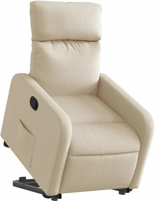 vidaXL Relaxsessel mit Aufstehhilfe in Beige aus Stoff - Bild 1