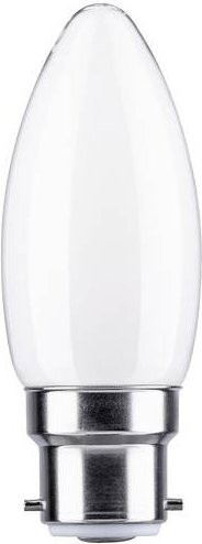 Paulmann LED Kerzenlampe 28898 B22d Warmweiß 4,7W entspricht 40W Durchmesser: 35 mm, Höhe: 91 mm - Bild 1