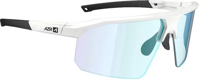 AZR Kromic Arrow RX Sonnenbrille, weiß, Vollrand, Unisex, photochromatisch - Bild 1