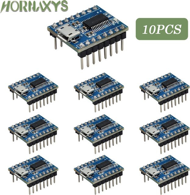JQ6500 Stimme Sound Board Modul mit USB und TTL UART MP3 Breakout in Blau - Bild 1