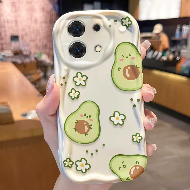 Silikonhülle mit Obst-Design für Xiaomi Redmi Note 14 13 12 11 10 Pro Plus 5G 9 14C 13C 4G 12C 10C 10S A2 A1 in Multicolour - Bild 2