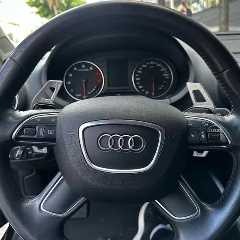 DSG Paddle Shifter Lenkradpaddel Verlängerung für Audi A3 8P, A4 B8, A5, A6 C6, Q5, S3, S6, TTS MK2 8J, R8 und Avant - Bild 3