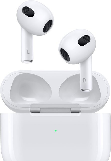 Apple AirPods 3. Generation In-Ear Kopfhörer mit Lightning Ladecase in Weiß - Bild 1