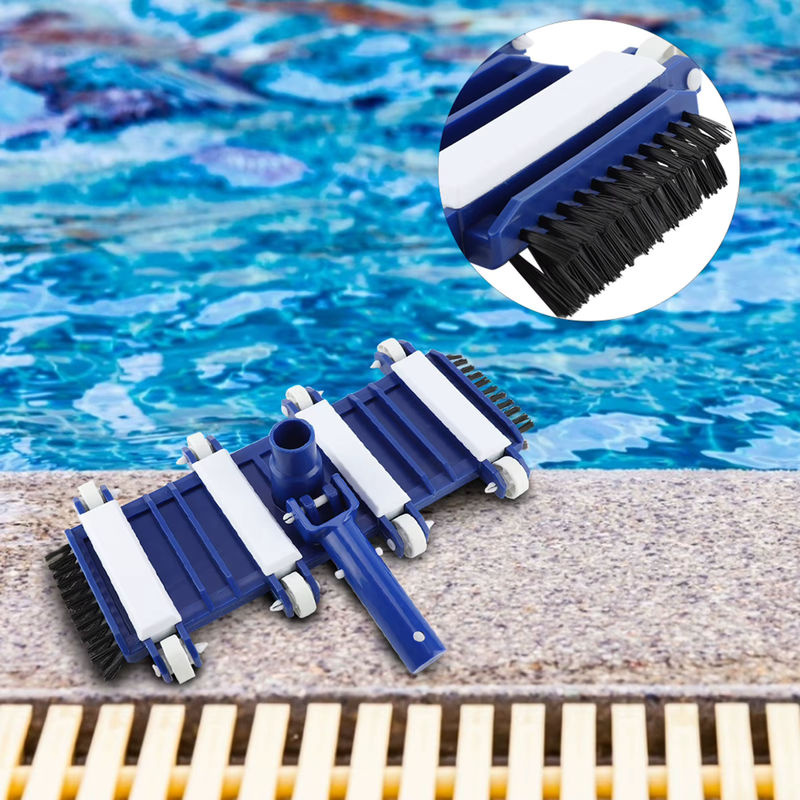 TOPINCN Pool Vakuum Bürstenkopf zur Reinigung von Pools und Fischteichen in Blau - Bild 6