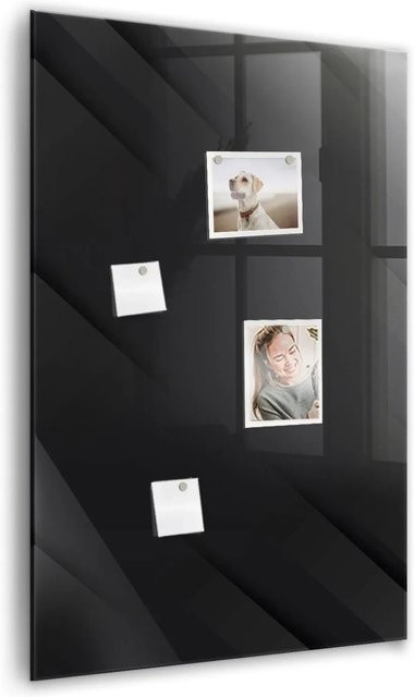 Tulup Magnettafel aus Glas in Weiß, B: 60 cm, H: 90 cm - Bild 1