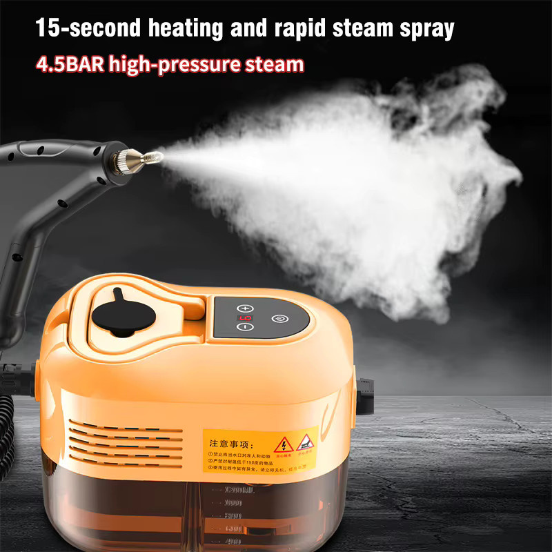 BALASHOV Handheld Dampfreiniger mit Hochtemperatur-Sterilisation in Rot für Zuhause und Auto - Bild 6
