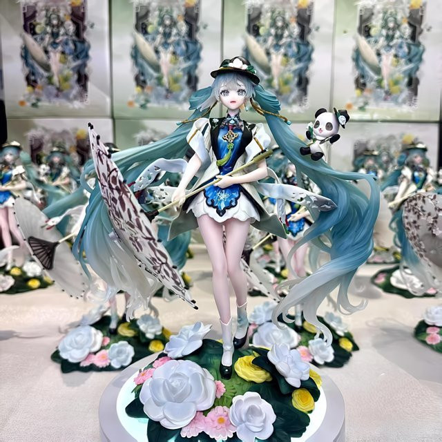 Bandai Hatsune Miku Panda Anime-Figur, Modell - Bild 1