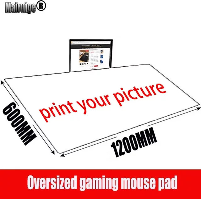 Mairuige Gaming Mauspad XXL für Computer und Tastatur, B/T: 120 x 60 cm oder 140 x 70 cm - Bild 1