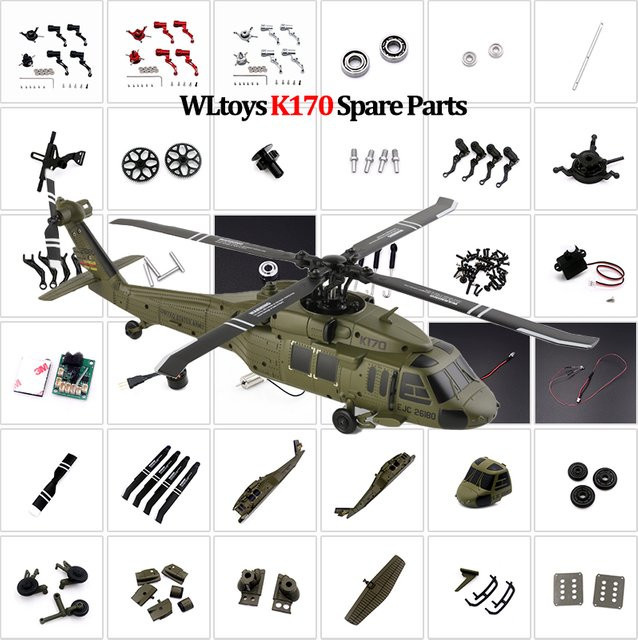 WLtoys XK K170 Ersatzteile, Zubehör - Bild 1