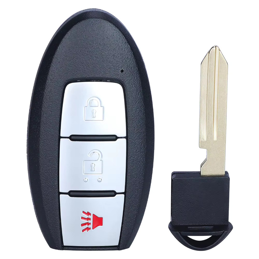 KEYECU Smart Remote Fob S180144902 433 MHz 4A Chip für Nissan Murano Pathfinder Titan 2019 2020 KR5TXN7, Schwarz - Bild 5