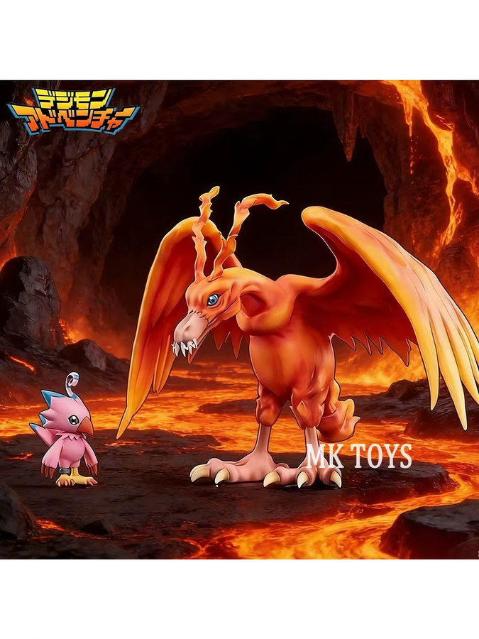 Bandai Digimon Adventure Birdramon und Piyomon Actionfiguren, Einzelfigur - Bild 4
